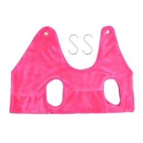 Pet Dog Cat Grooming Hammock Harness Dog Hammock Restraint Bag Helper Breathable Dogs Grooming Trimming Hammock Helper Cats (Color: Pink, size: S)