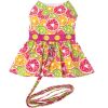 Citrus Slice Harness Dress with Matching Leash